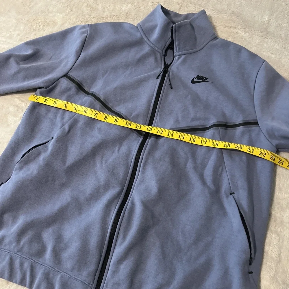 Nike Tech Fleece Thistle Lilac Purple Full Zip Hoodie Jacket Large CU4489-569